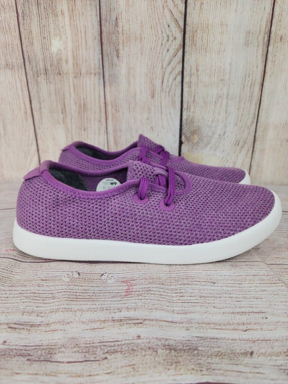 Allbirds Shoes Womens Size 9 Tree Skippers Lightweight Knit Casual Lace Sneakers